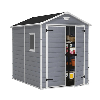 6 Ft. W X 8 Ft. D Apex Outdoor Garden Shed