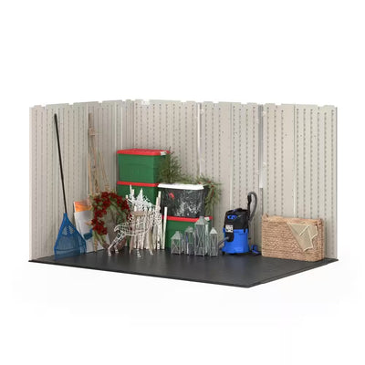 Vista 10 Ft. W X 7 Ft. D Plastic Shed (74.10 Sq. Ft.)