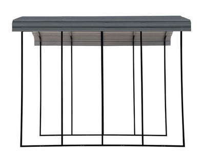 Arrow Carport, 14 ft. x 20 ft. x 14ft. Charcoal 14′ x 20′ x 14′