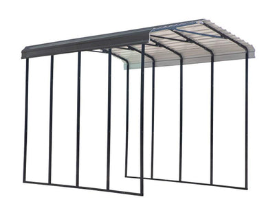 Arrow Carport, 14 ft. x 20 ft. x 14ft. Charcoal 14′ x 20′ x 14′