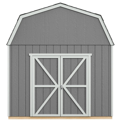 Handy Home Products Braymore 10×16 Do-It-Yourself Wooden Storage Shed Without Floor