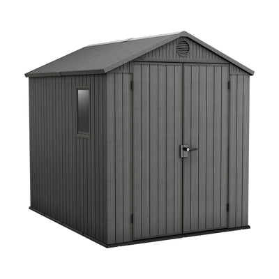 6 Ft. W X 8 Ft. D Apex Outdoor Garden Shed