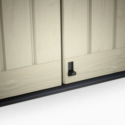 1200L Storage Shed - Beige / Brown