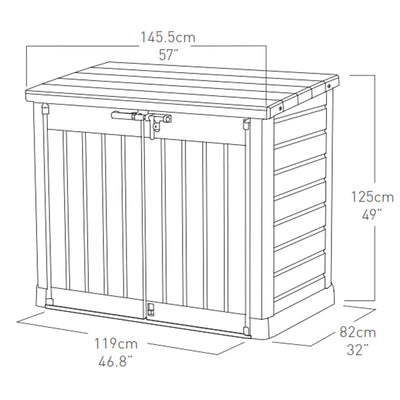 XL Storage Box 1200L